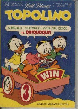 TOPOLINO 1123-MONDADORI- nuvolosofumetti.