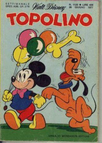 TOPOLINO 1126-MONDADORI- nuvolosofumetti.