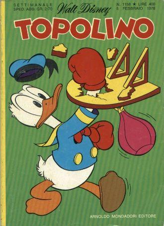 TOPOLINO 1158-MONDADORI- nuvolosofumetti.