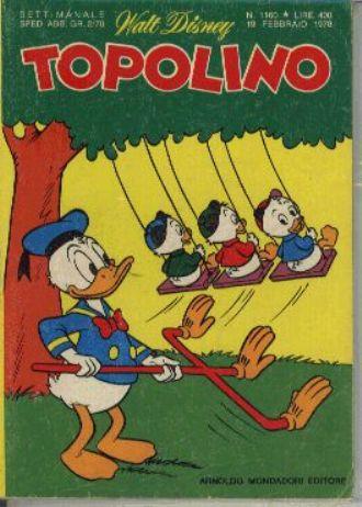 TOPOLINO 1160-MONDADORI- nuvolosofumetti.
