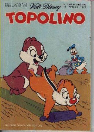TOPOLINO 1168-MONDADORI- nuvolosofumetti.