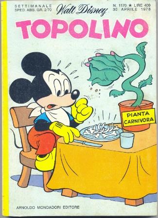 TOPOLINO 1170-MONDADORI- nuvolosofumetti.