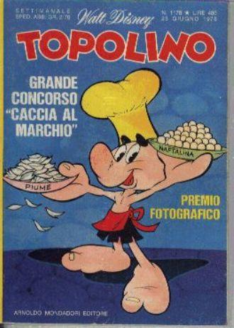 TOPOLINO 1178-MONDADORI- nuvolosofumetti.