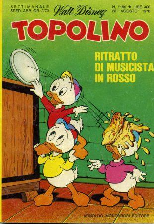 TOPOLINO 1186-MONDADORI- nuvolosofumetti.