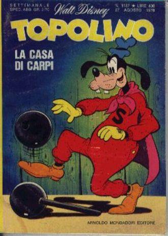 TOPOLINO 1187-MONDADORI- nuvolosofumetti.
