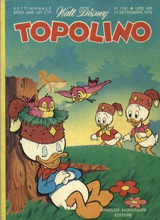 TOPOLINO 1191-MONDADORI- nuvolosofumetti.