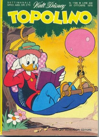TOPOLINO 1196-MONDADORI- nuvolosofumetti.