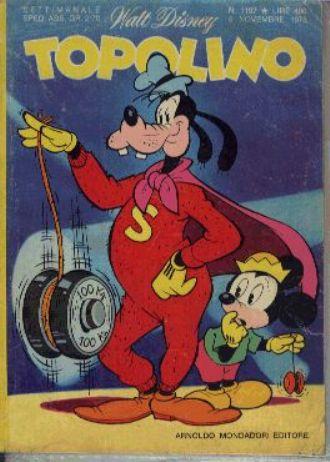 TOPOLINO 1197-MONDADORI- nuvolosofumetti.