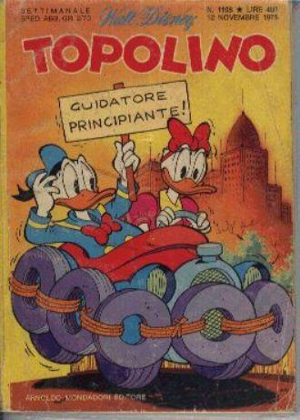 TOPOLINO 1198-MONDADORI- nuvolosofumetti.