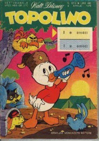 TOPOLINO 1219-MONDADORI- nuvolosofumetti.
