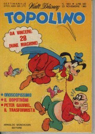 TOPOLINO 1304-MONDADORI- nuvolosofumetti.