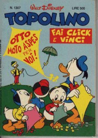 TOPOLINO 1307-MONDADORI- nuvolosofumetti.