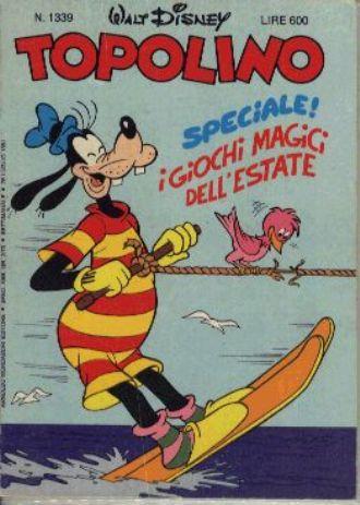 TOPOLINO 1339-MONDADORI- nuvolosofumetti.