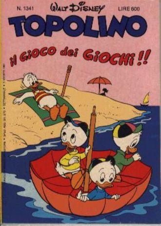 TOPOLINO 1341-MONDADORI- nuvolosofumetti.
