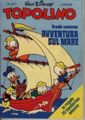 TOPOLINO 1377-MONDADORI- nuvolosofumetti.