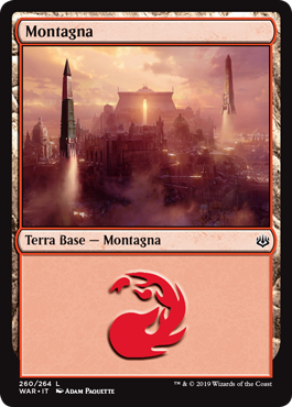 Montagna  La Guerra della Scintilla 260-Wizard of the Cost- nuvolosofumetti.