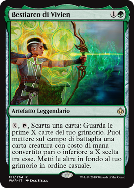 Bestiarco di Vivien  La Guerra della Scintilla 181-Wizard of the Cost- nuvolosofumetti.