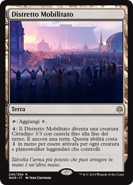 Distretto Mobilitato  La Guerra della Scintilla 249-Wizard of the Cost- nuvolosofumetti.
