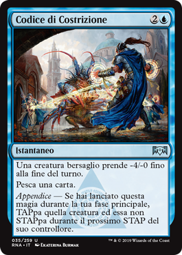 Codice di Costrizione  Fedeltà di Ravnica 35-Wizard of the Coast- nuvolosofumetti.