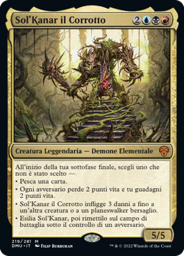 SOL'KANAR IL CORROTTO  Dominaria Unita 219