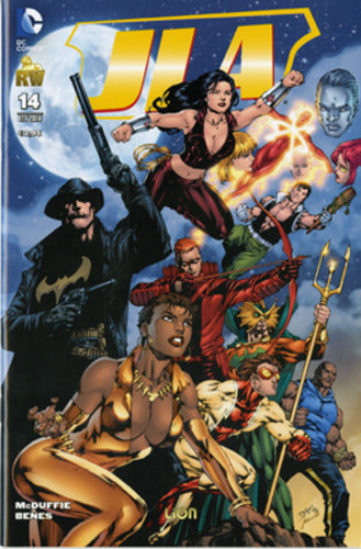 JLA # 14(collegamento serie planeta) 14-LION- nuvolosofumetti.