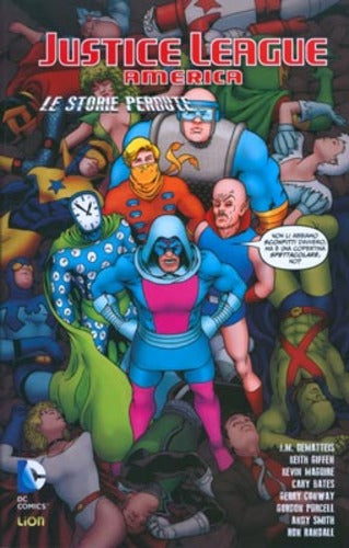 JUSTICE LEAGUE AMERICA le storie perdute-LION- nuvolosofumetti.