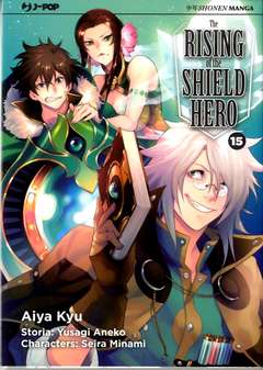 rising of the shield hero 15, Jpop, nuvolosofumetti,