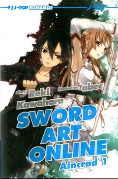 Sword art online novel 1, Jpop, nuvolosofumetti,