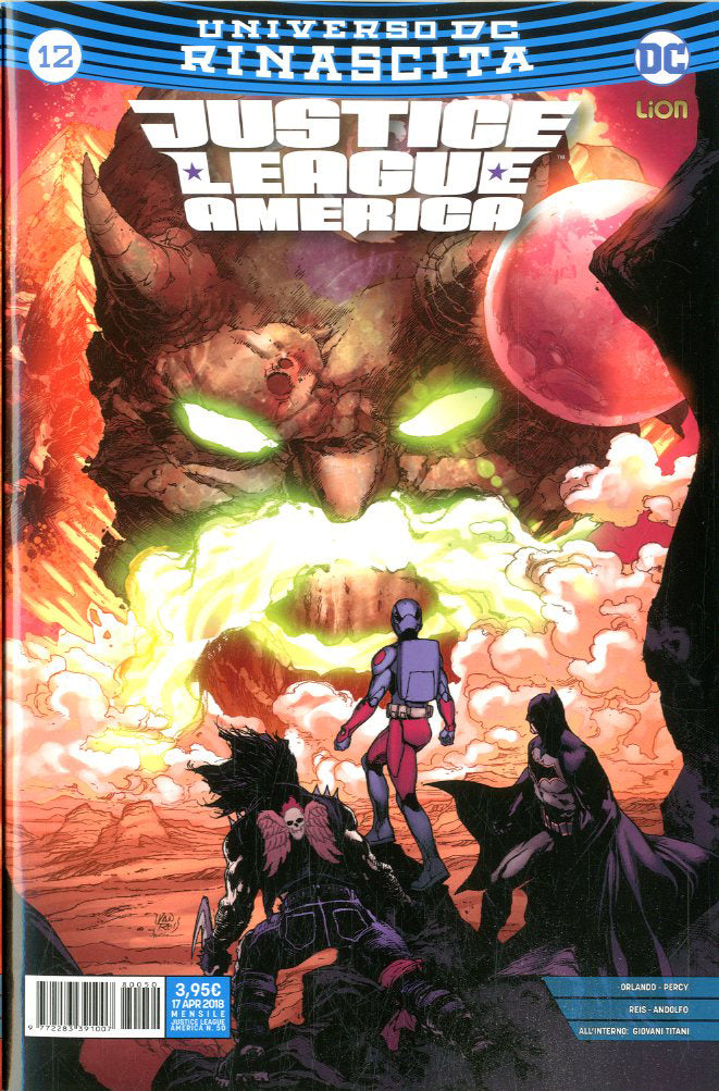 Justice League America rinascita 12-LION- nuvolosofumetti.