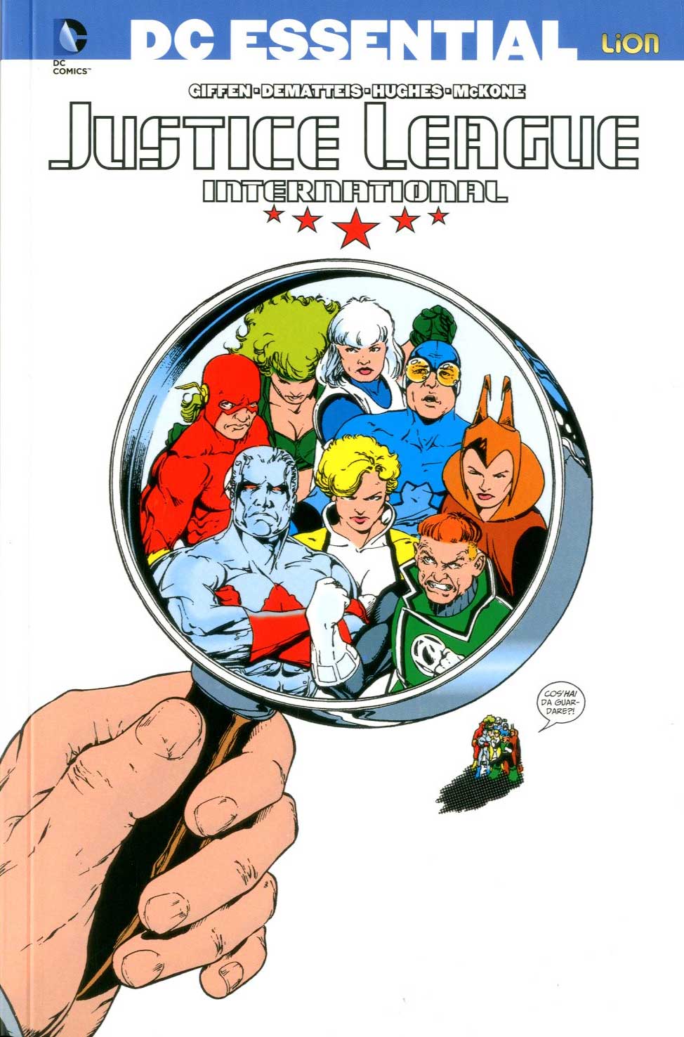 JUSTICE LEAGUE INTERNATIONAL # 7 17-LION- nuvolosofumetti.