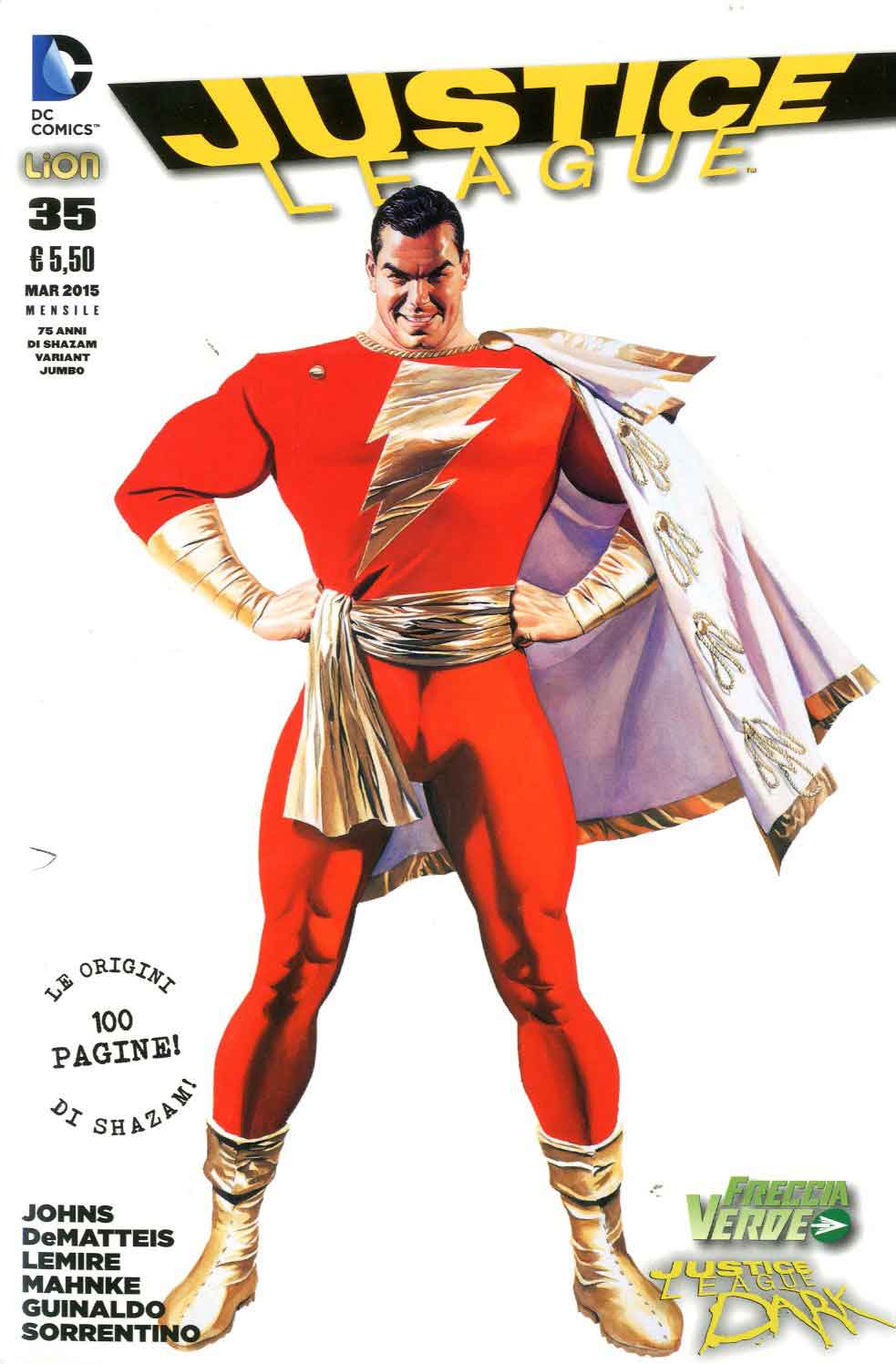 JUSTICE LEAGUE serie 2012 # 35 JUMBO edition-LION- nuvolosofumetti.