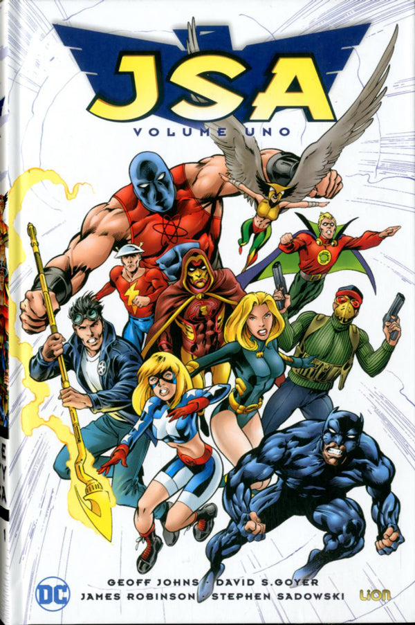 Jsa Omnibus DI Geoff Johns #01 (Ed. Limitata) 1, LION, nuvolosofumetti,