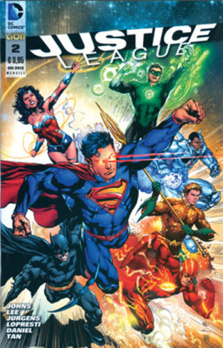 JUSTICE LEAGUE serie 2012 2-LION- nuvolosofumetti.