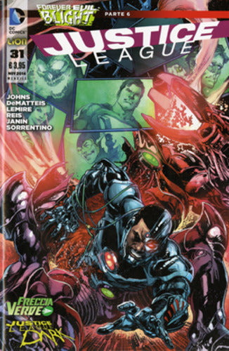 JUSTICE LEAGUE serie 2012 31-LION- nuvolosofumetti.