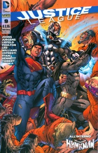 JUSTICE LEAGUE serie 2012 9-LION- nuvolosofumetti.