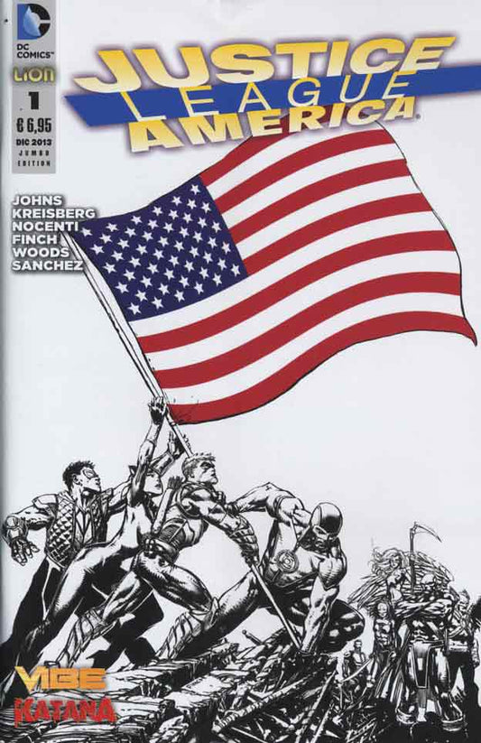 Justice League America # 1 ed. Jumbo-LION- nuvolosofumetti.