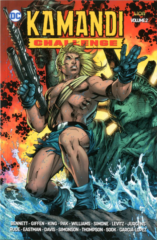 Kamandi Challenge volume 2, LION, nuvolosofumetti,