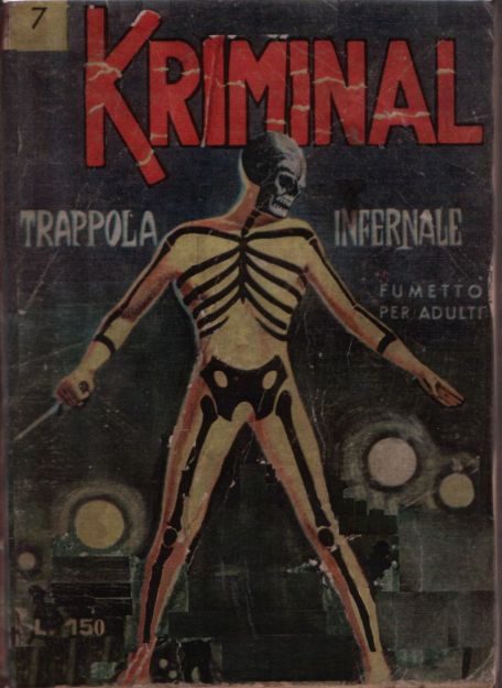 KRIMINAL 7-CORNO- nuvolosofumetti.