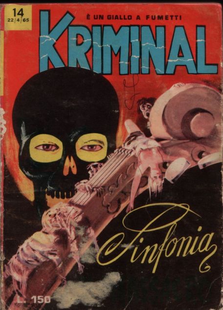KRIMINAL 14-CORNO- nuvolosofumetti.