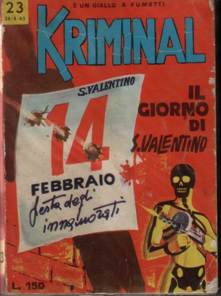 KRIMINAL 23-CORNO- nuvolosofumetti.