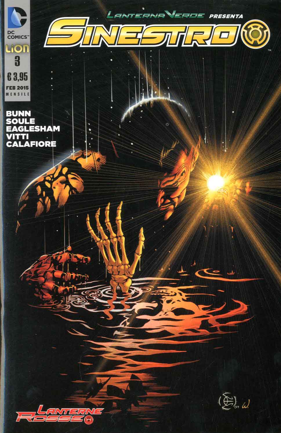 SINESTRO # 3 3-LION- nuvolosofumetti.