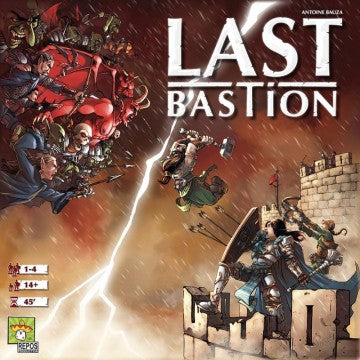 Last Bastion  edizione italiana, Asmodee, nuvolosofumetti,