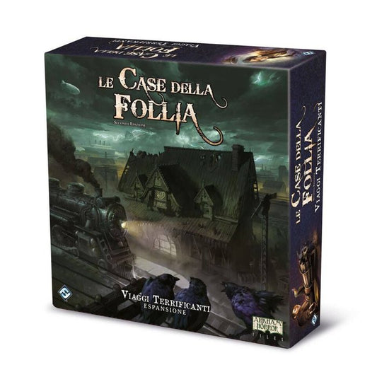 Le case della Follia - Viaggi terrificanti - espansione, Asmodee, nuvolosofumetti,
