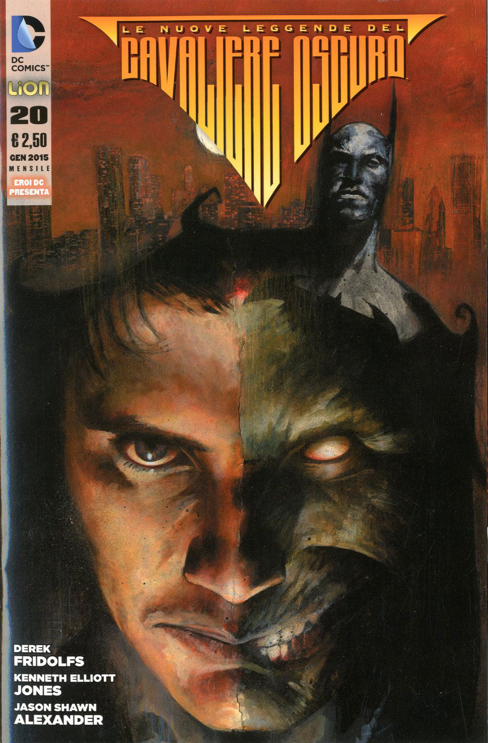 BATMAN le nuove leggende del cavaliere oscuro 20-LION- nuvolosofumetti.