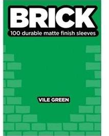 Buste per Cards Brick 100 Matte finish cleeves - Electric vile green-Legion- nuvolosofumetti.