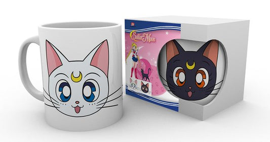 Sailor Moon Luna & Artemis - tazza, GB EYE, nuvolosofumetti,
