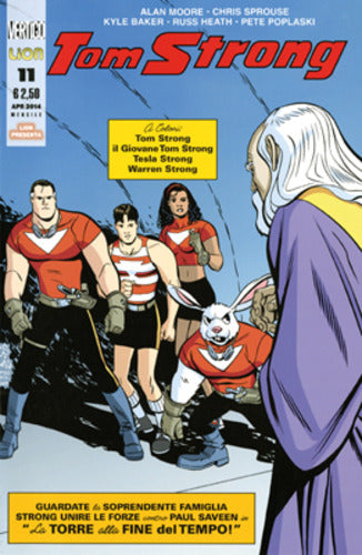 TOM STRONG # 11 11-LION- nuvolosofumetti.
