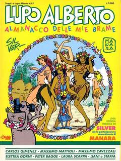 LUPO ALBERTO ALMANACCO 3-MACCHIA NERA- nuvolosofumetti.