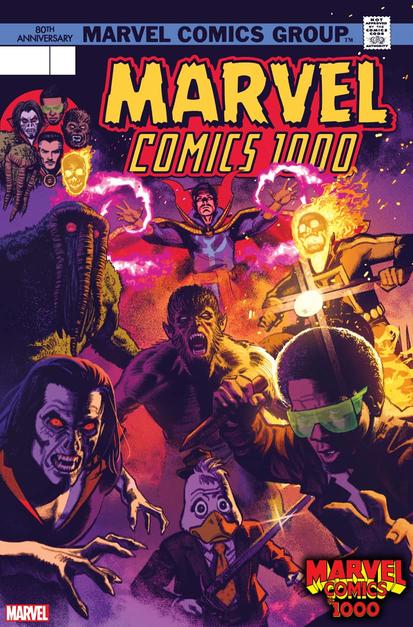 Marvel Comics # 1000 variant BY GREG SMALLWOOD, Marvel Usa, nuvolosofumetti,