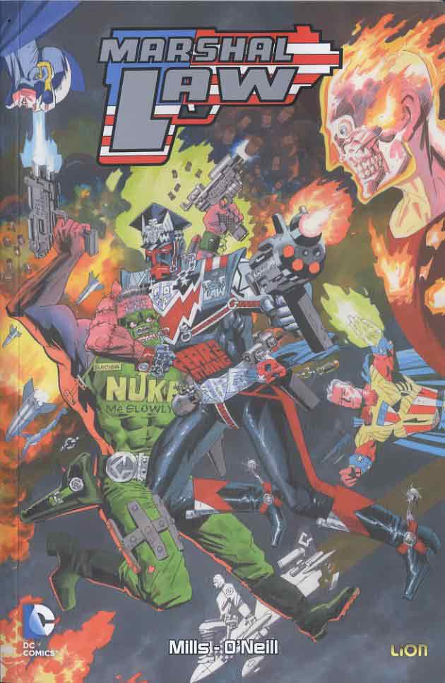 MARSHAL LAW # 1 3, LION, nuvolosofumetti,